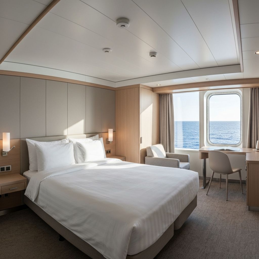 Каюта круизного лайнера