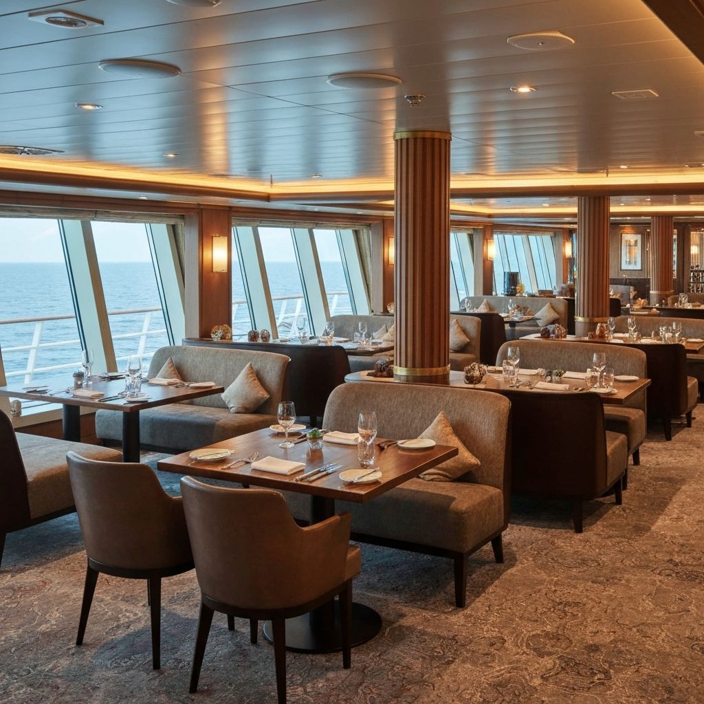 Ресторан на круизном лайнере